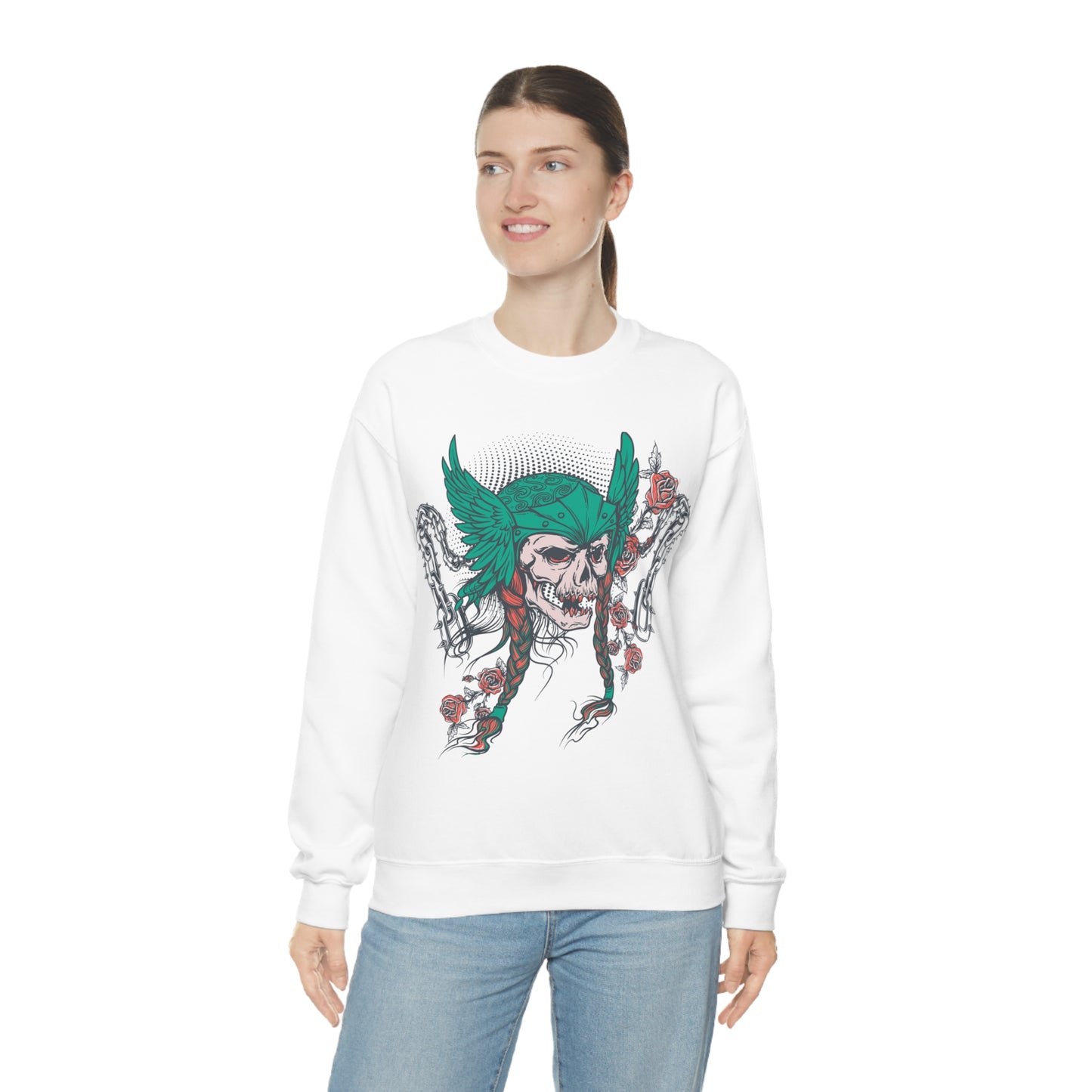 Chained Up Warrior Crewneck Sweatshirt