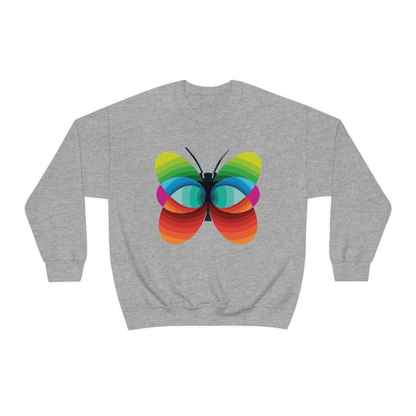 Butterfly beautiful & colorful Crewneck Sweatshirt