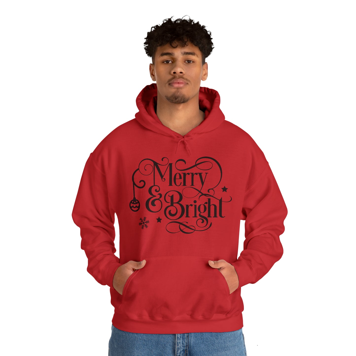 Merry and Bright Christmas Hoodie