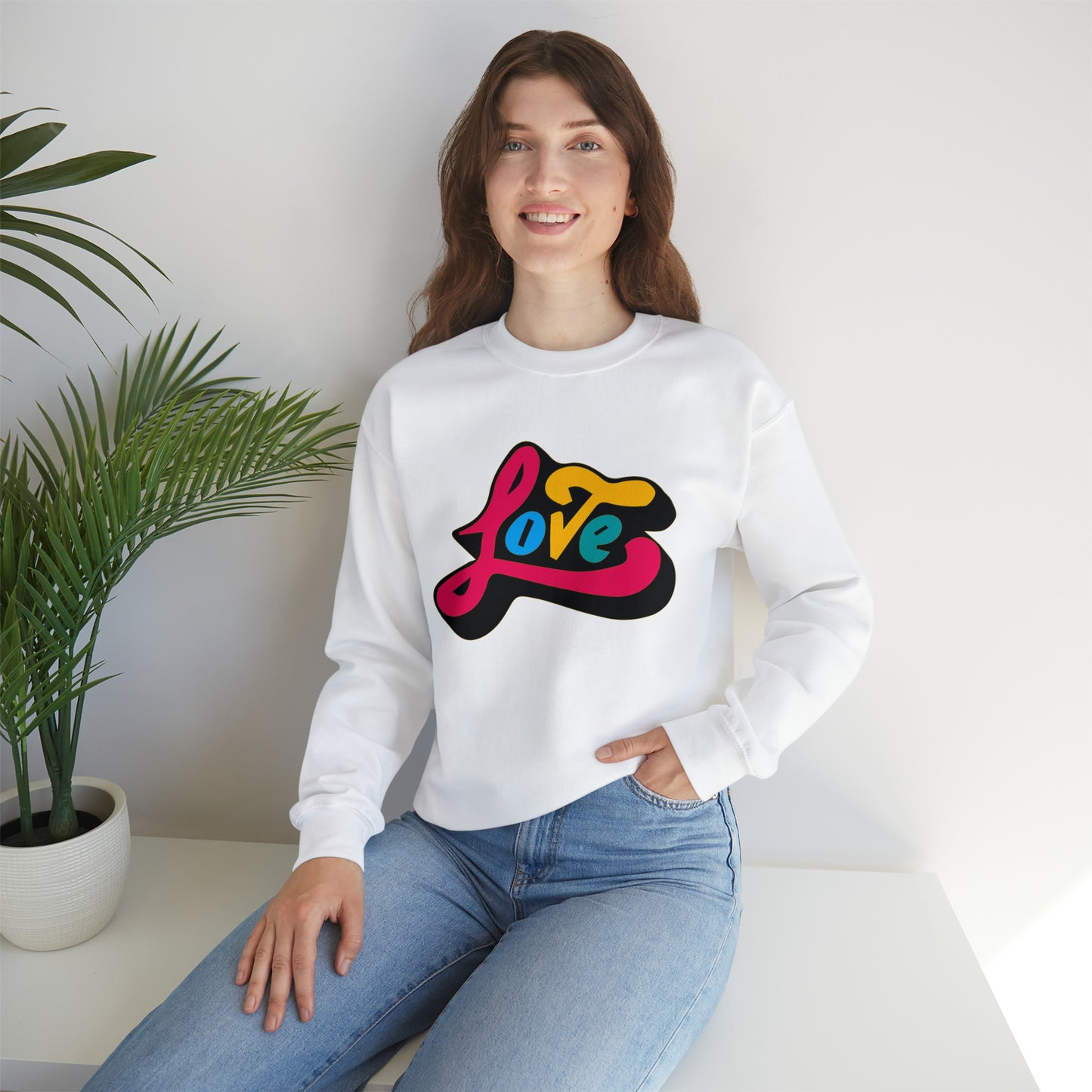 Vintage Love Crewneck Sweatshirt