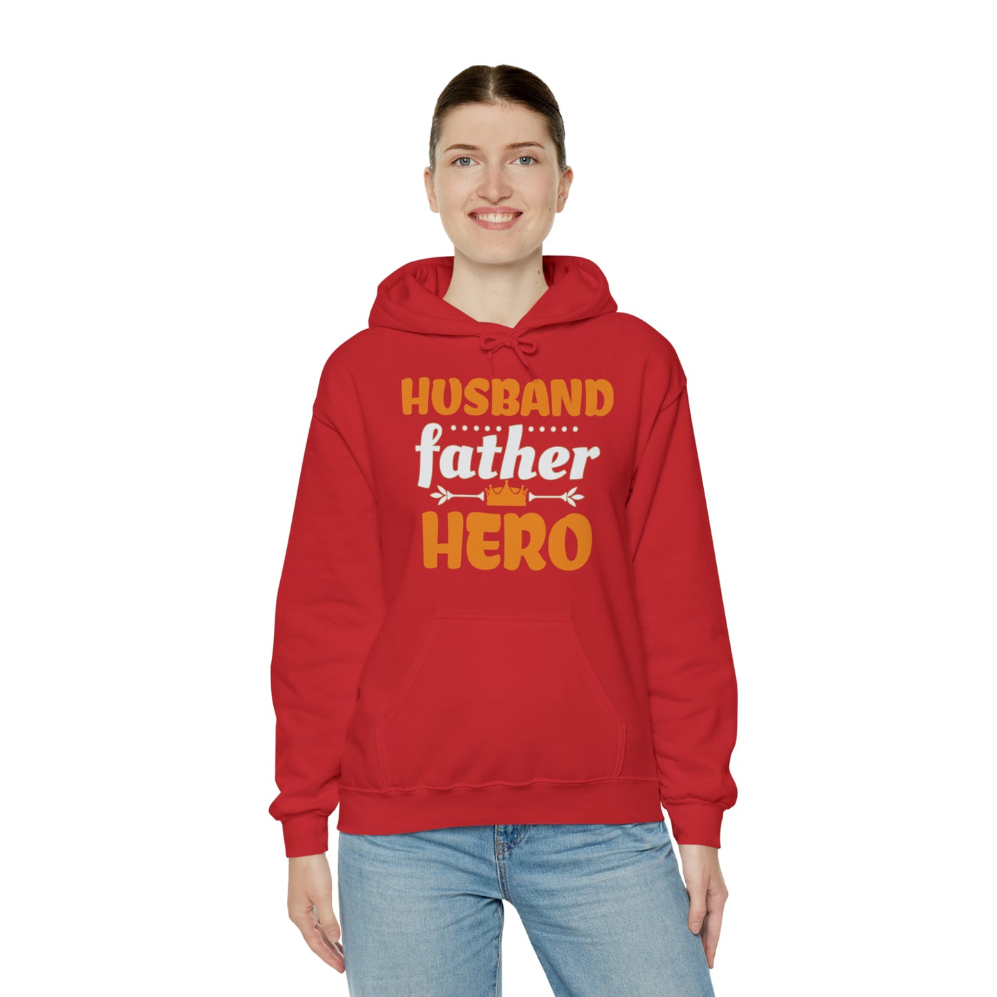 Husband Father Hero Hoodie