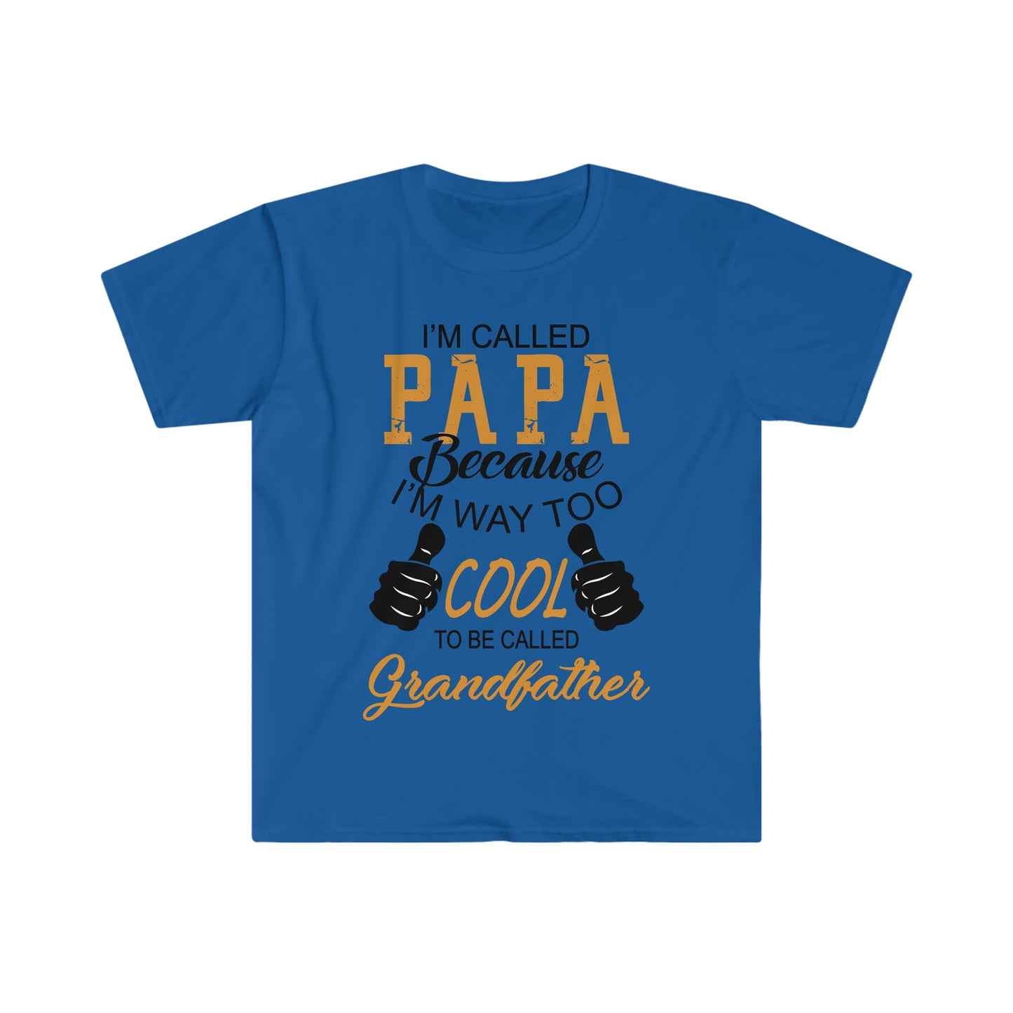 Papa Way Too Cool to Be Called Grandfather T-Shirt