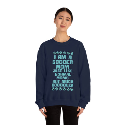 Cooler soccer mom Crewneck Sweatshirt