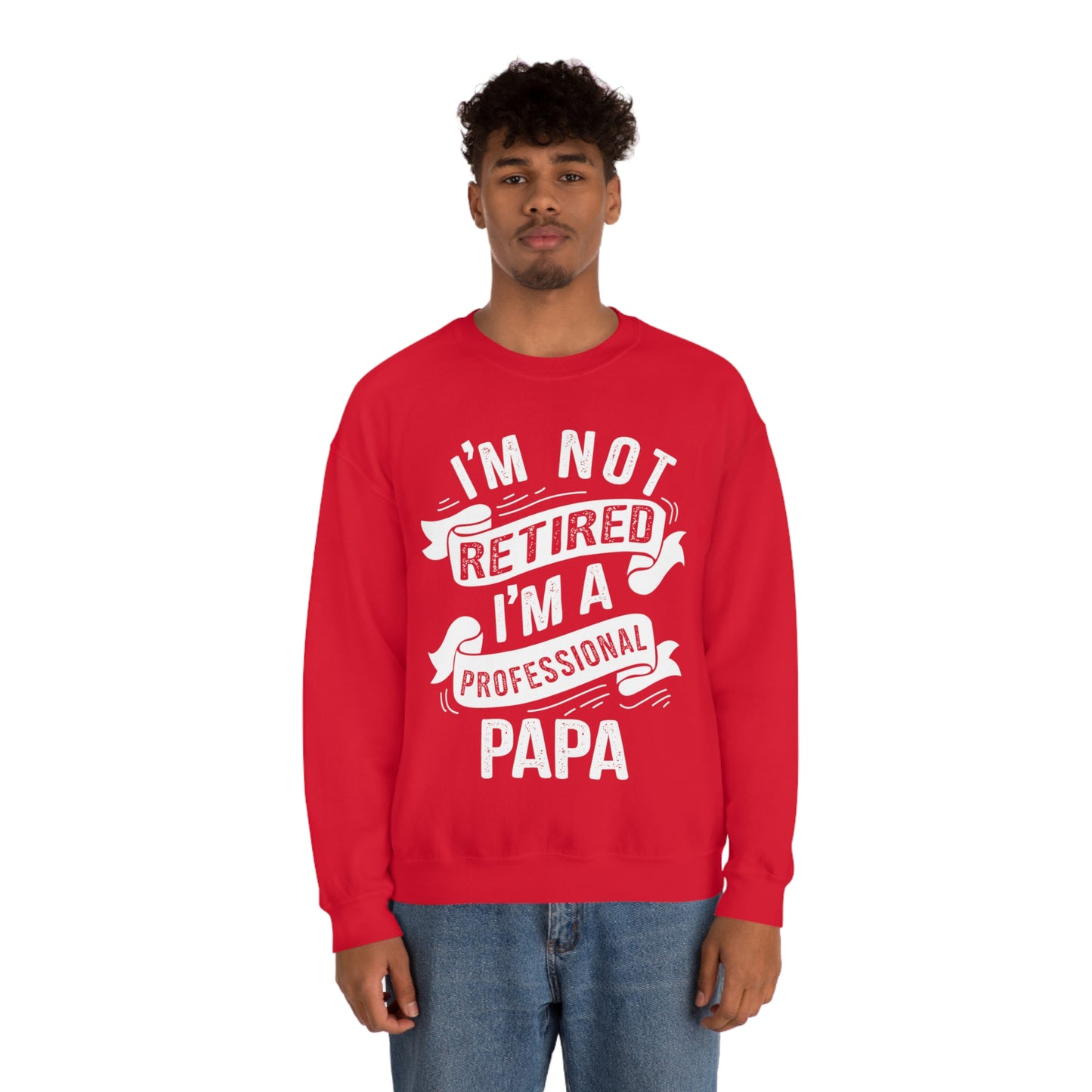 Professional Papa Crewneck Sweatshirt