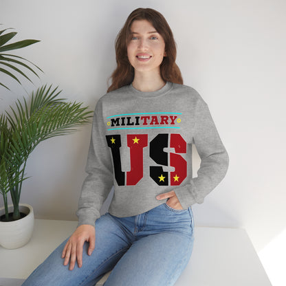 United States Military Crewneck Sweatshirt