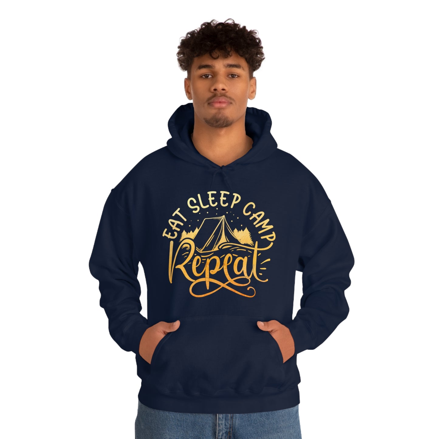 Eat Sleep Camp Repeat Hoodie