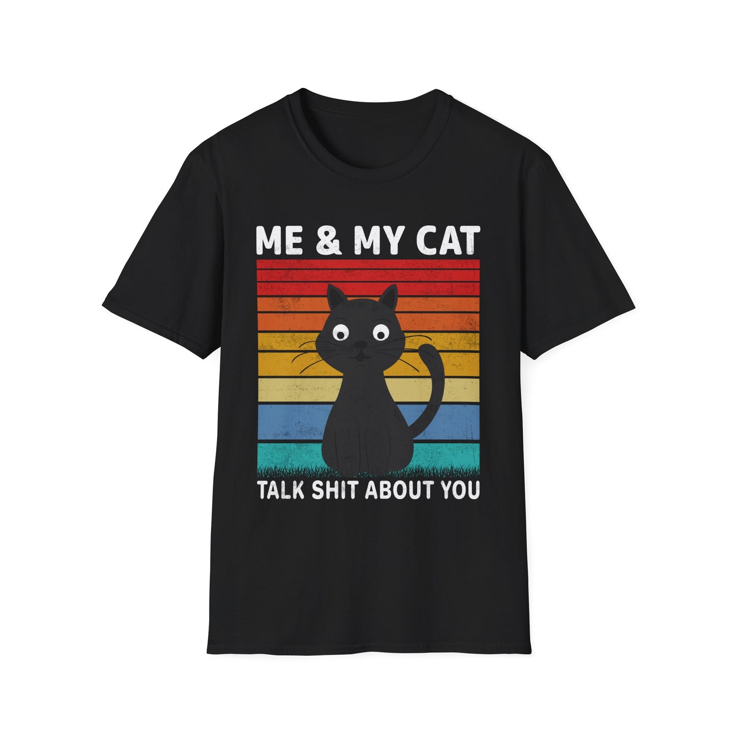 Me and my cat talk about you vintage T-Shirt