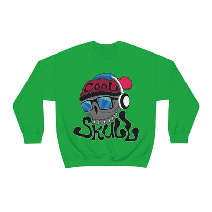 Cool Skull Crewneck Sweatshirt