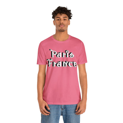 Paris France Graffiti T-Shirt