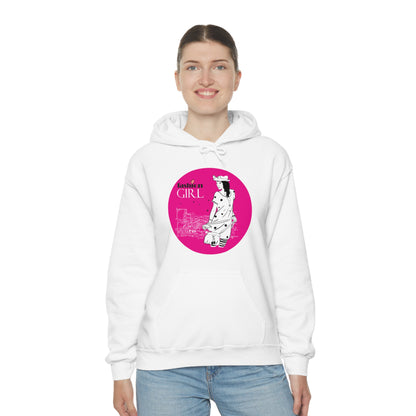 Pink Fashion girl Hoodie