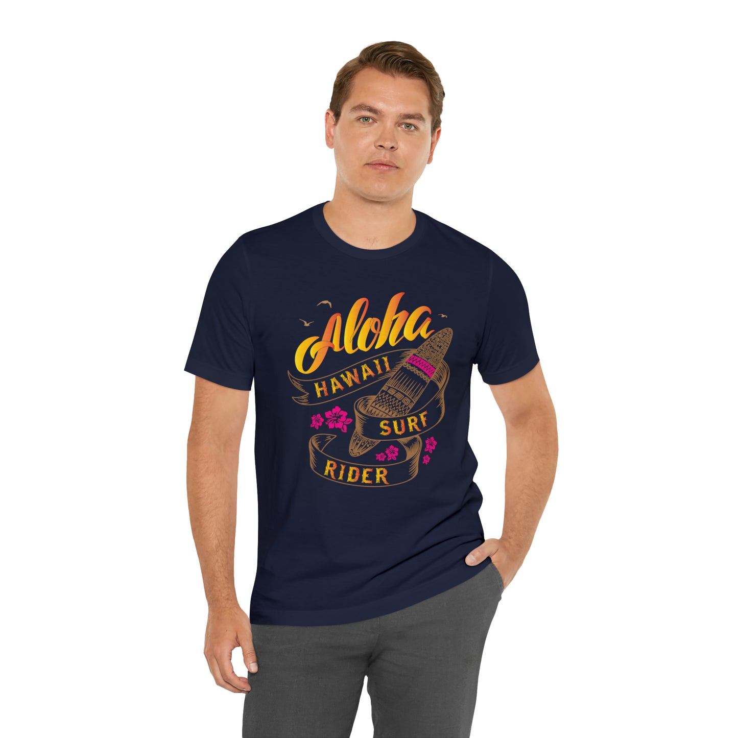 Aloha Hawaii Surf Rider T-Shirt