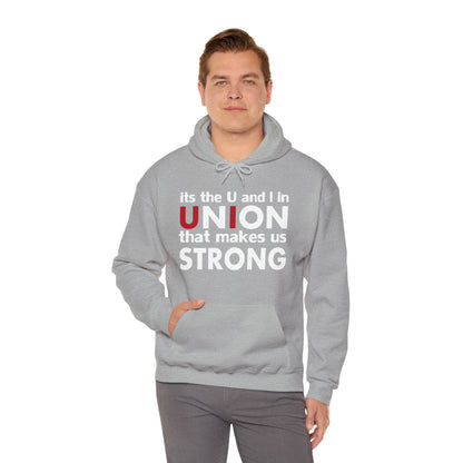 Union strong U and I Hoodie