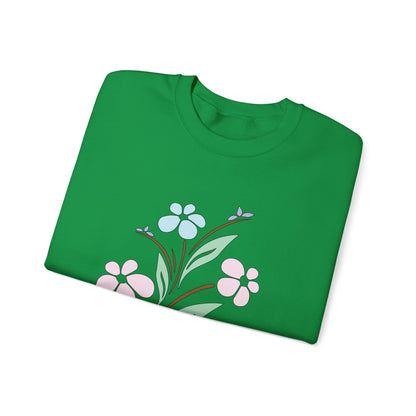 Bloom like a flower Crewneck Sweatshirt