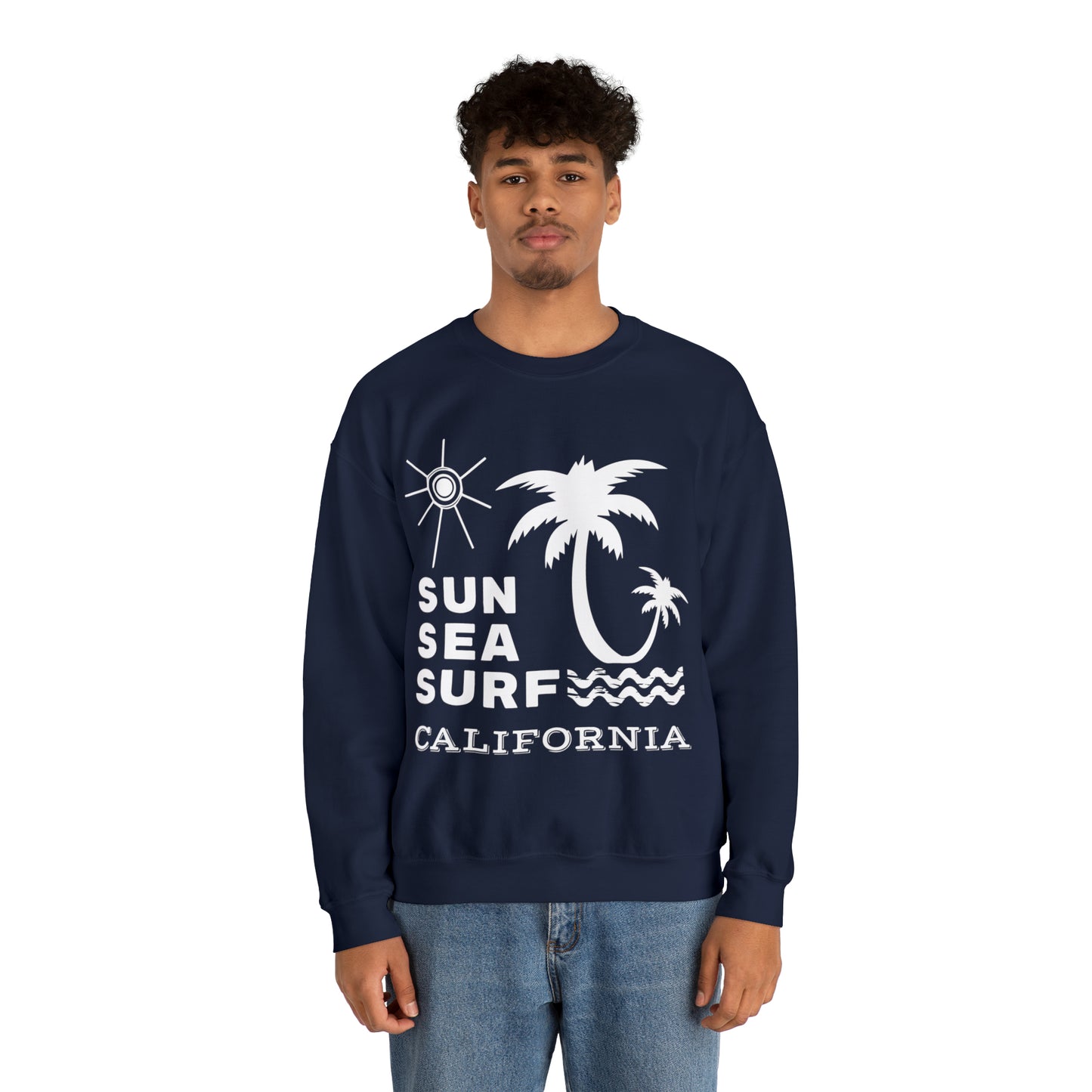 Sun_SEa_Surf Crewneck Sweatshirt