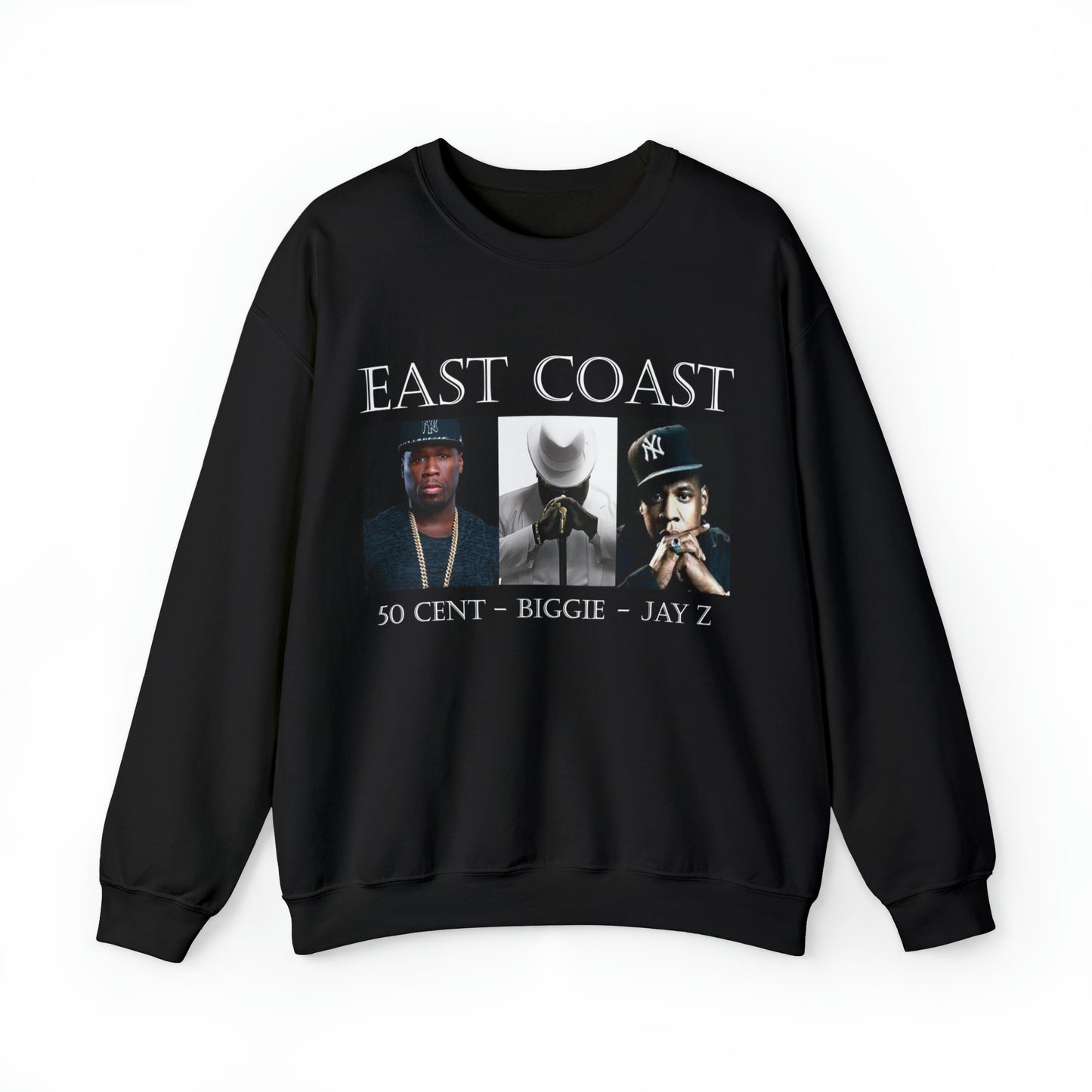 East Coast rappers Crewneck Sweatshirt