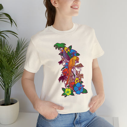 Parrot Jungle Floral T-Shirt