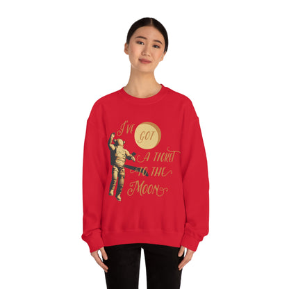 I've got a ticket to the moon Crewneck Sweatshirt