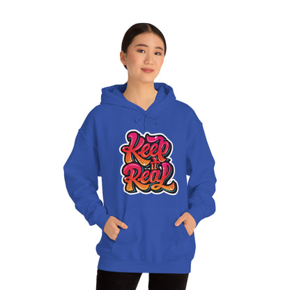 Keep it real colorful graffiti logo Hoodie