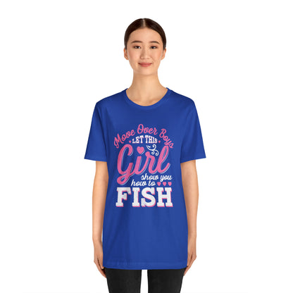 Girl Fishing T-Shirt