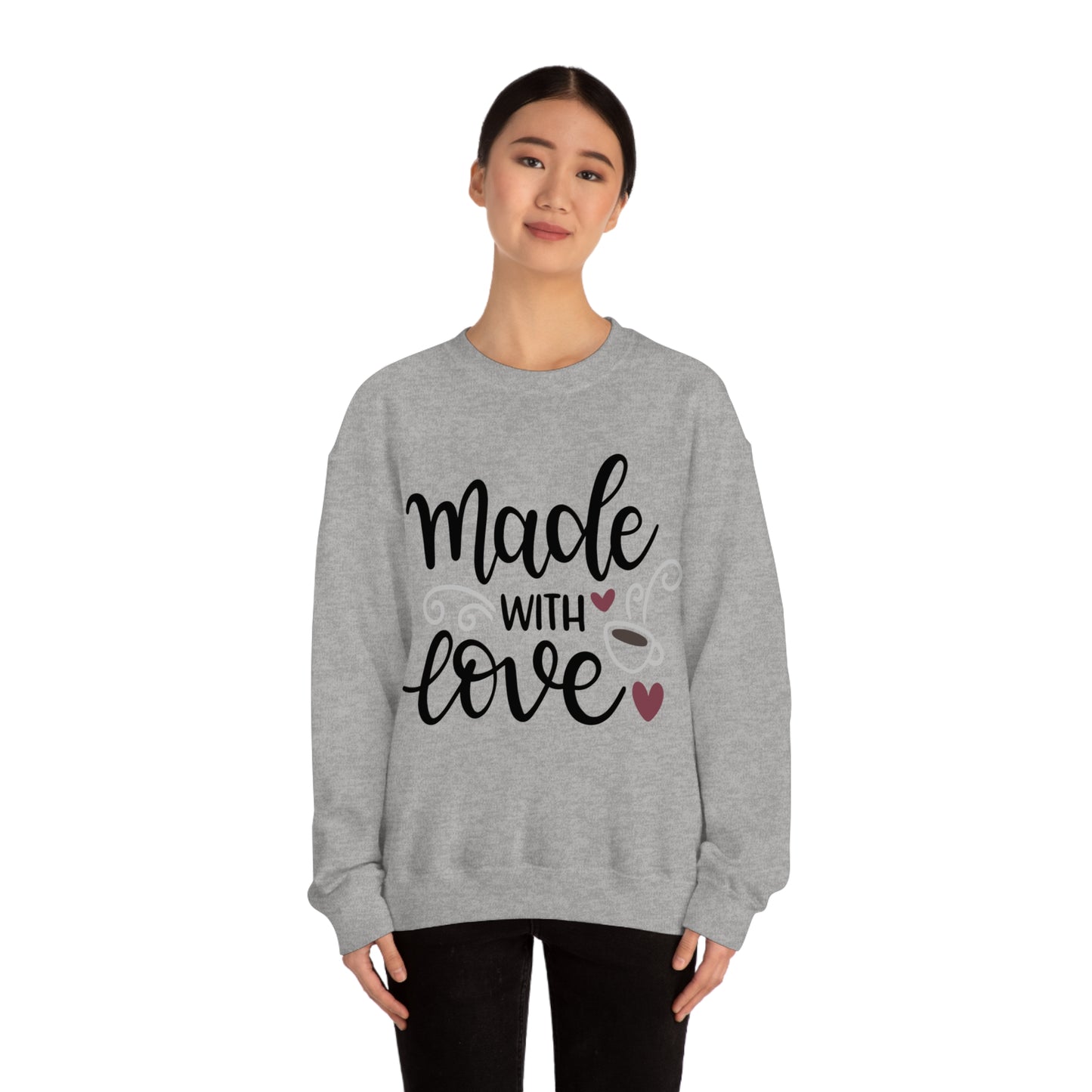 Made_with_love 1 Crewneck Sweatshirt