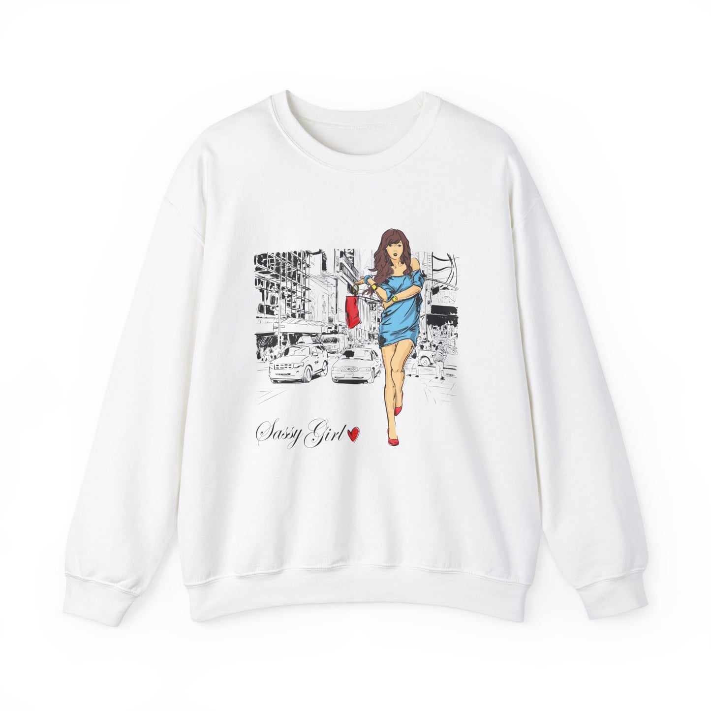 Sassy girl Crewneck Sweatshirt