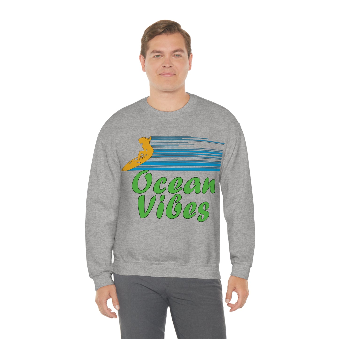 Ocean Vibes Crewneck Sweatshirt