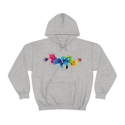 Beautiful colorful flowers Hoodie