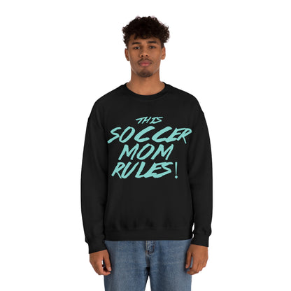 Soccer mom rules Crewneck Sweatshirt