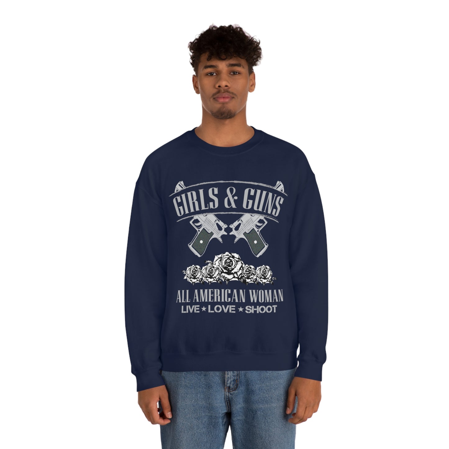 Girls & Guns Crewneck Sweatshirt