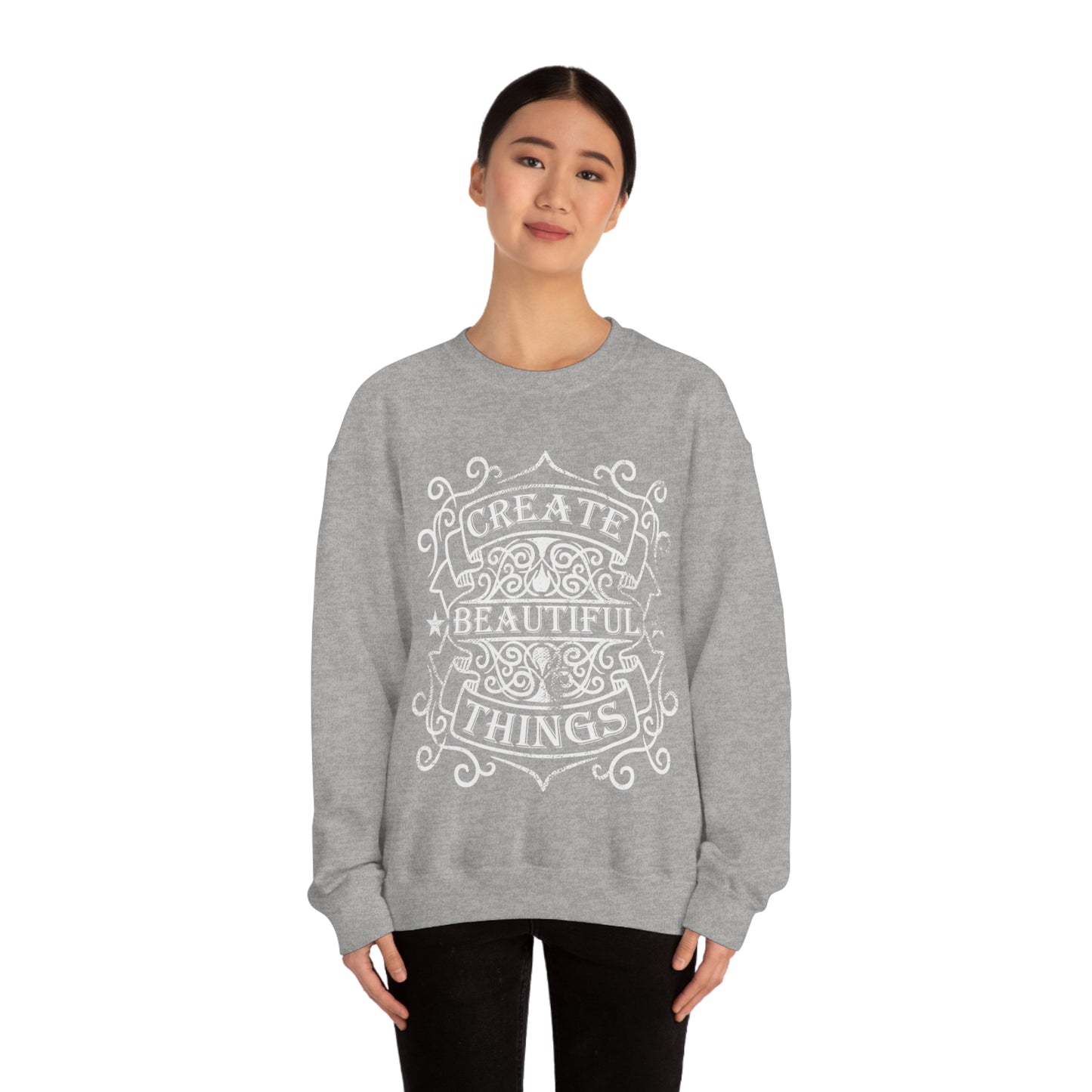 Create Beautiful Thing Crewneck Sweatshirt