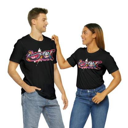 Sex colorful graffiti T-Shirt