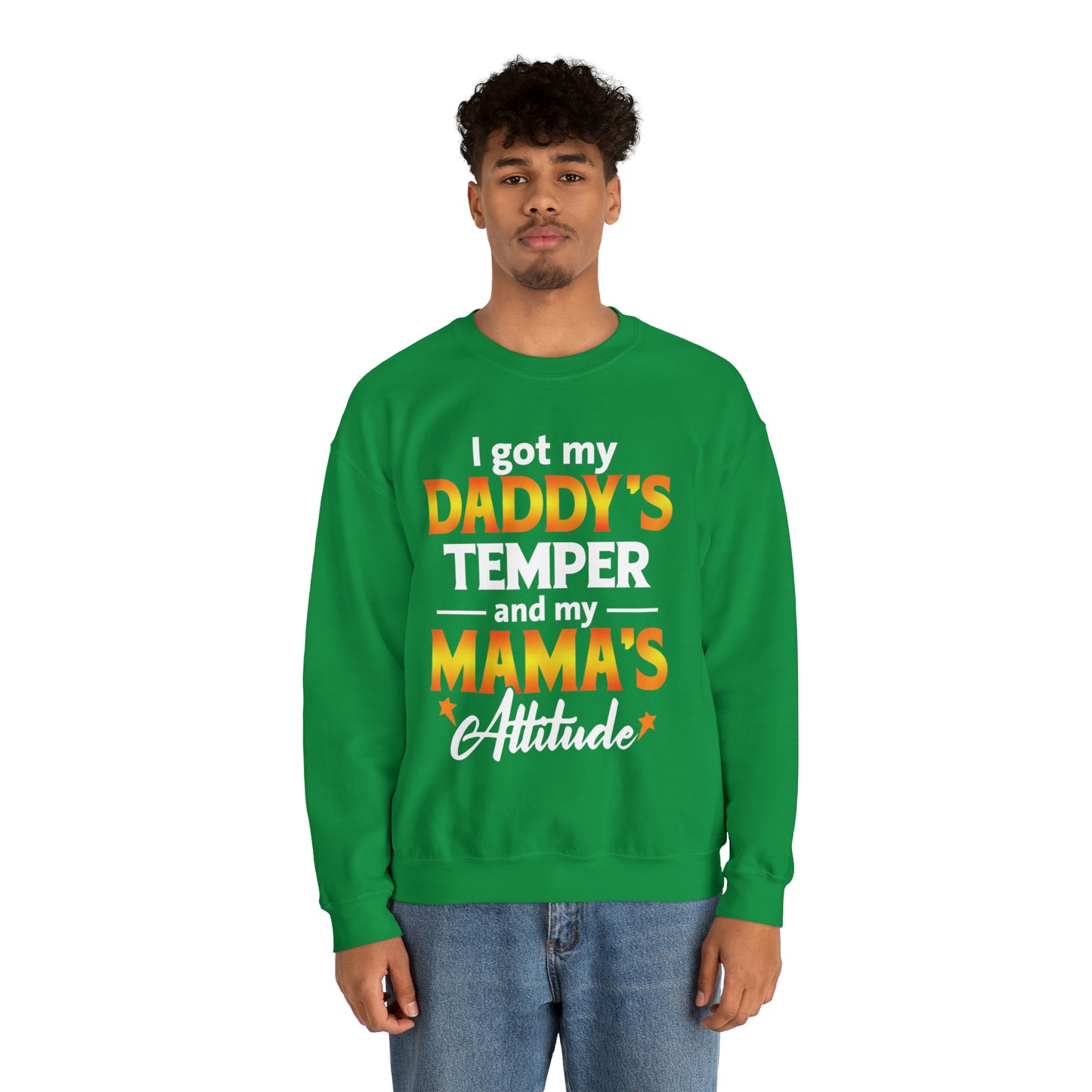 Daddy temper Crewneck Sweatshirt