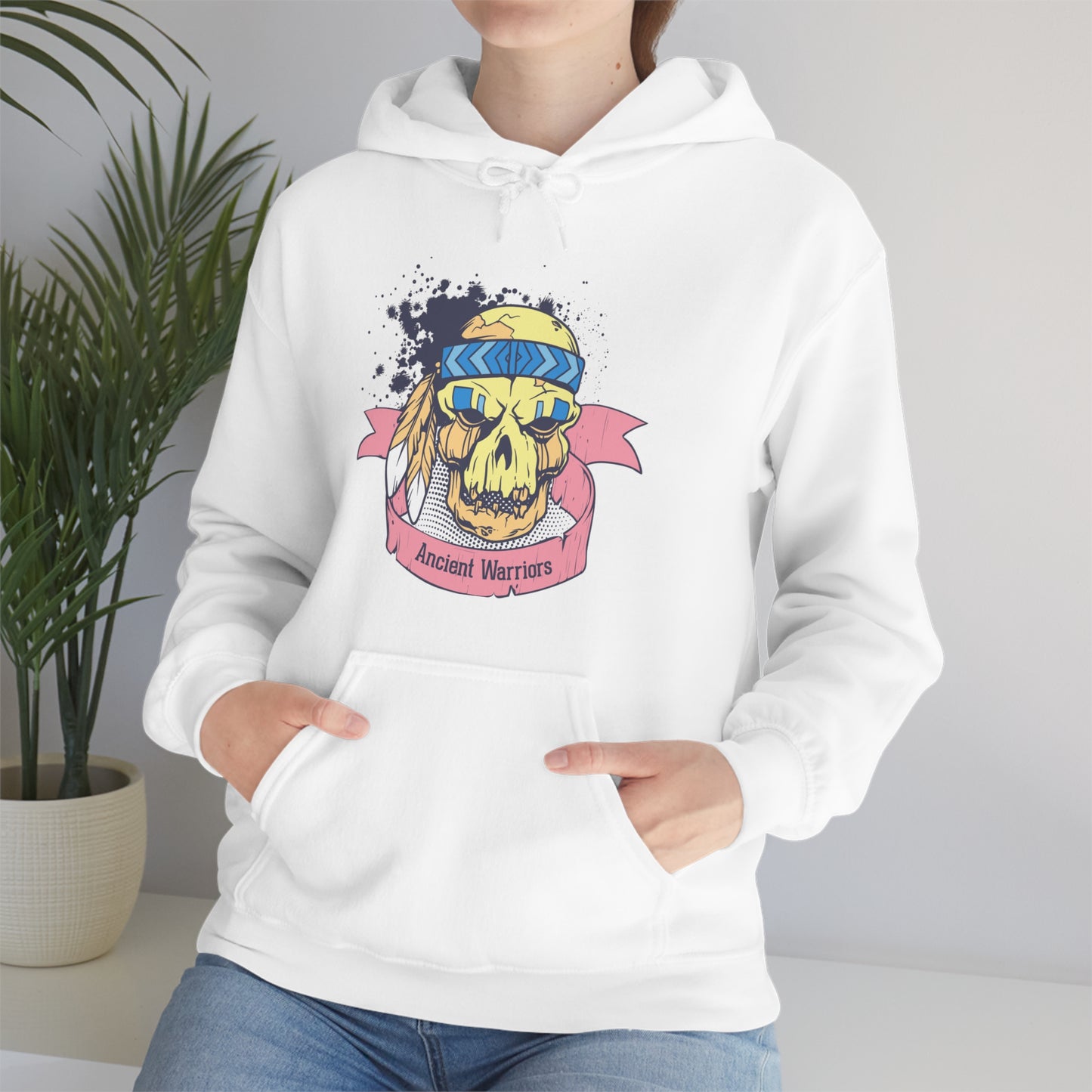 Ancient Warrior Skull Chief Hoodie