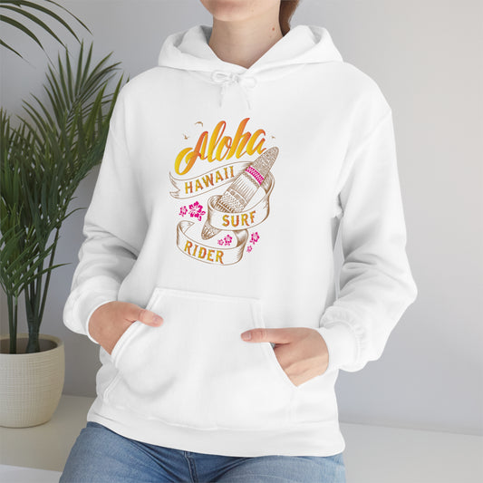 Aloha Hawaii Surf Rider Hoodie