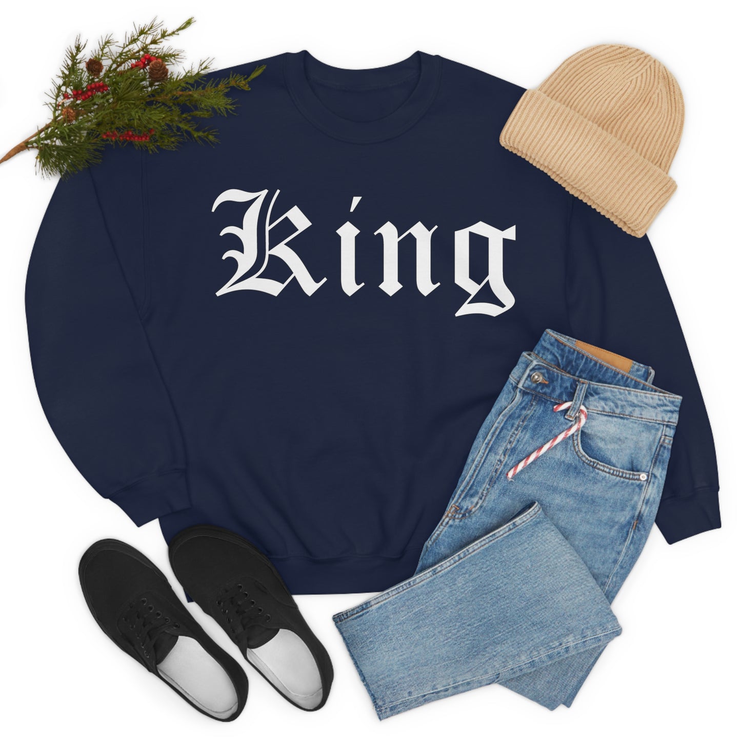 King 1 Crewneck Sweatshirt