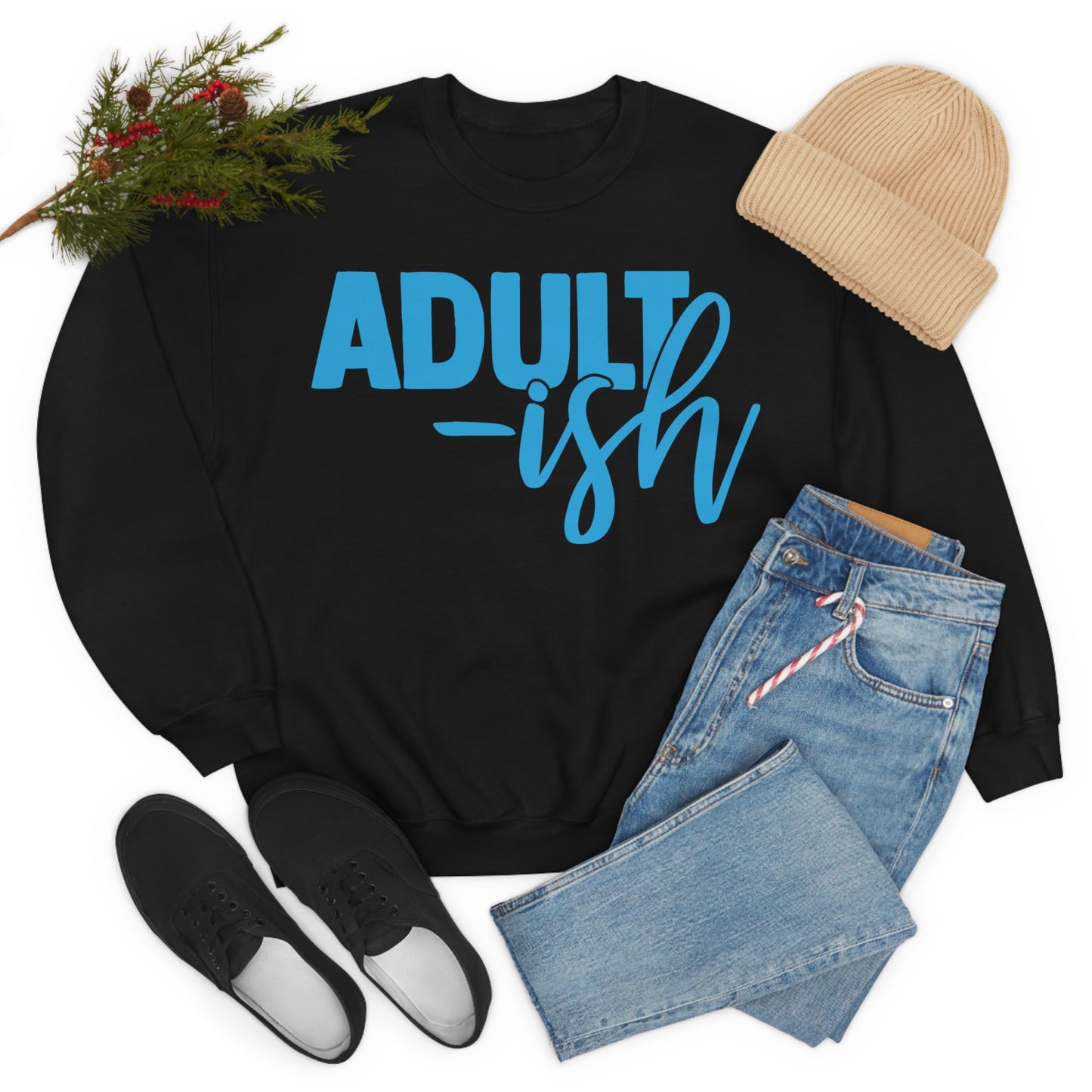 Adult-ish Crewneck Sweatshirt