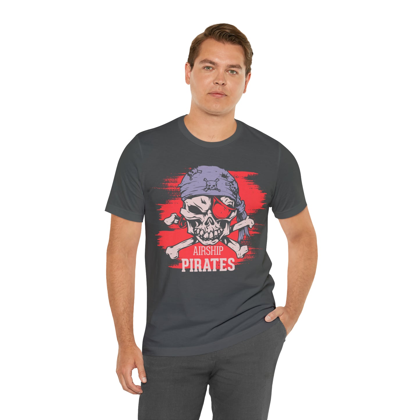 Airship Skull Pirate T-Shirt