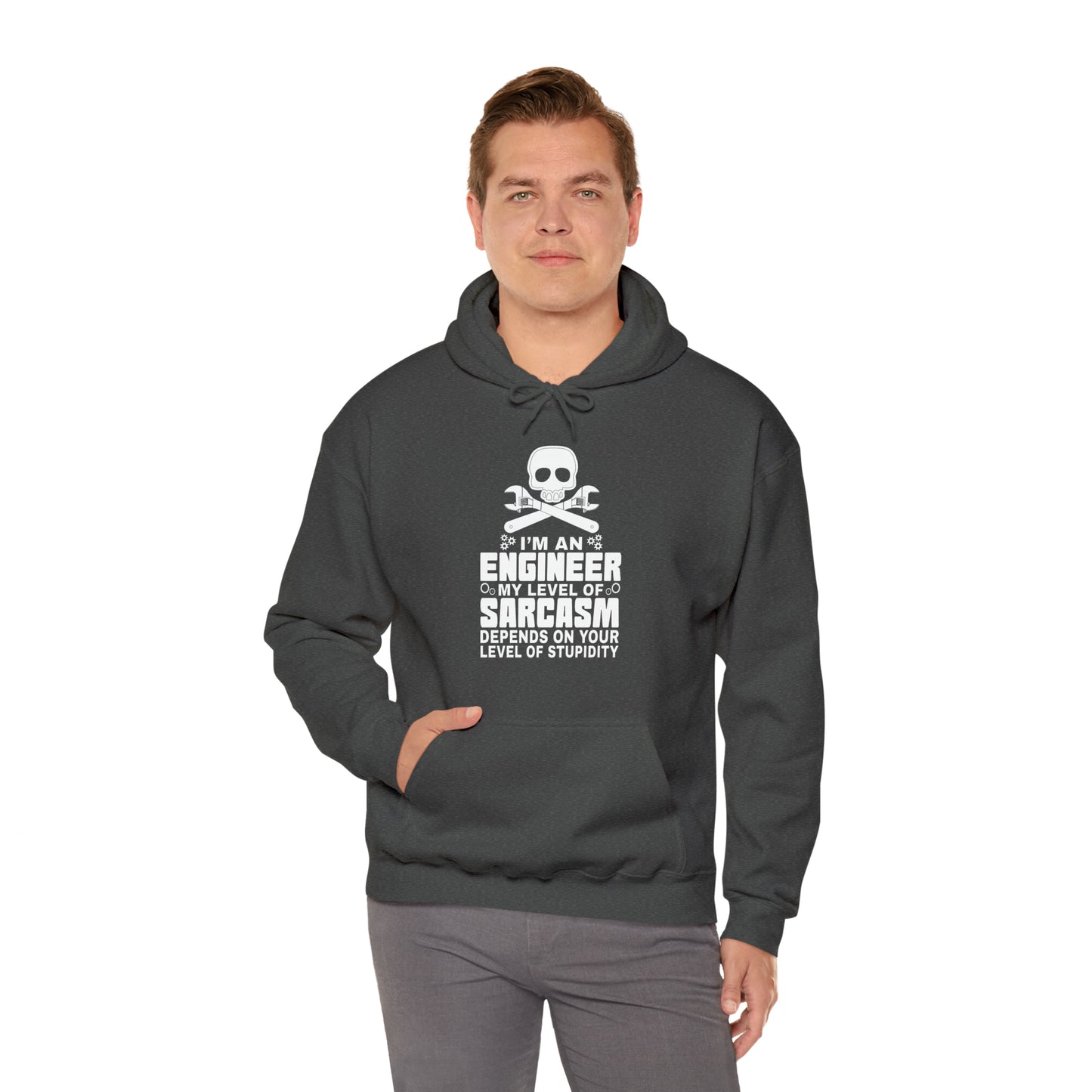 My level of sarcasm depends on you Hoodie