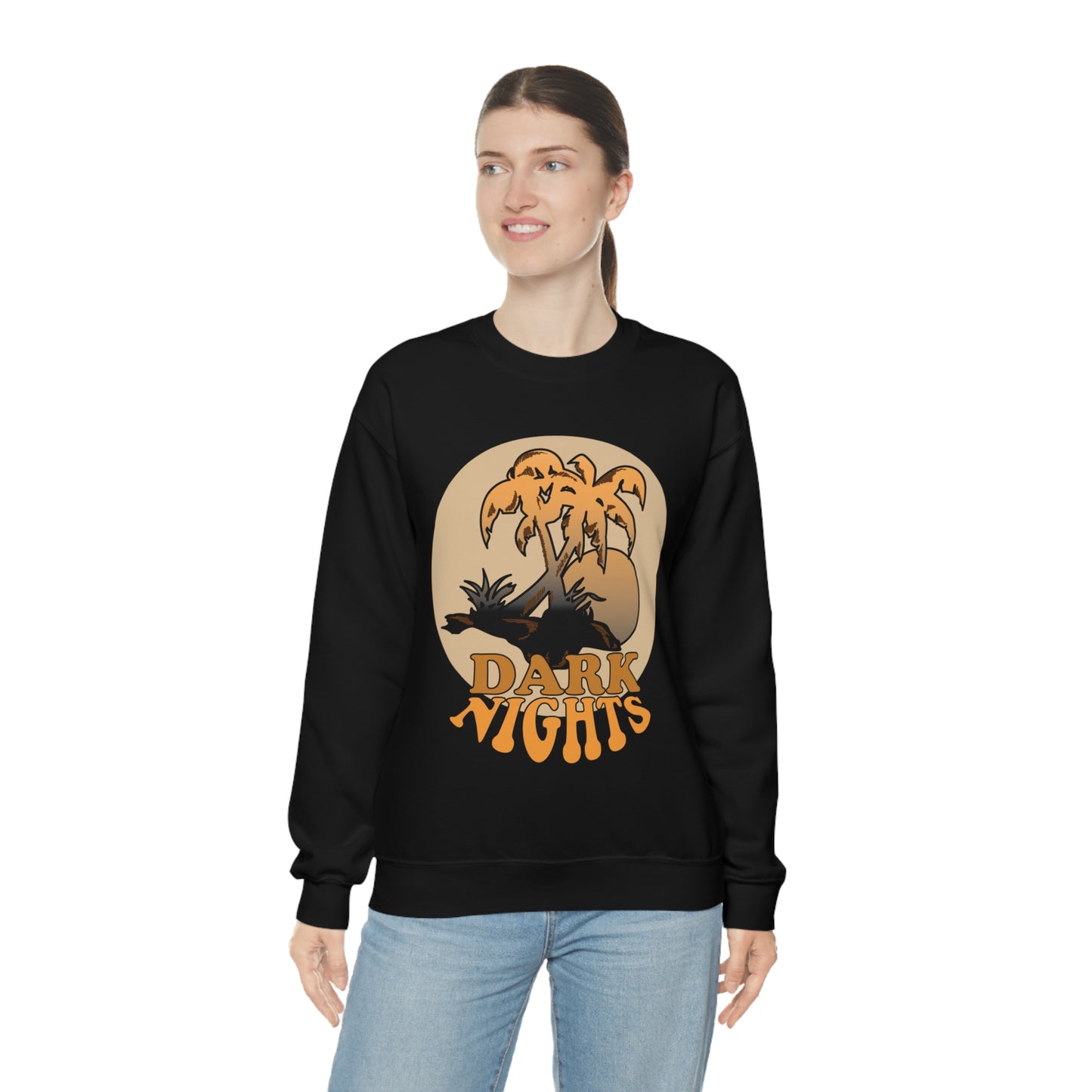 Dark Night Vibe Crewneck Sweatshirt