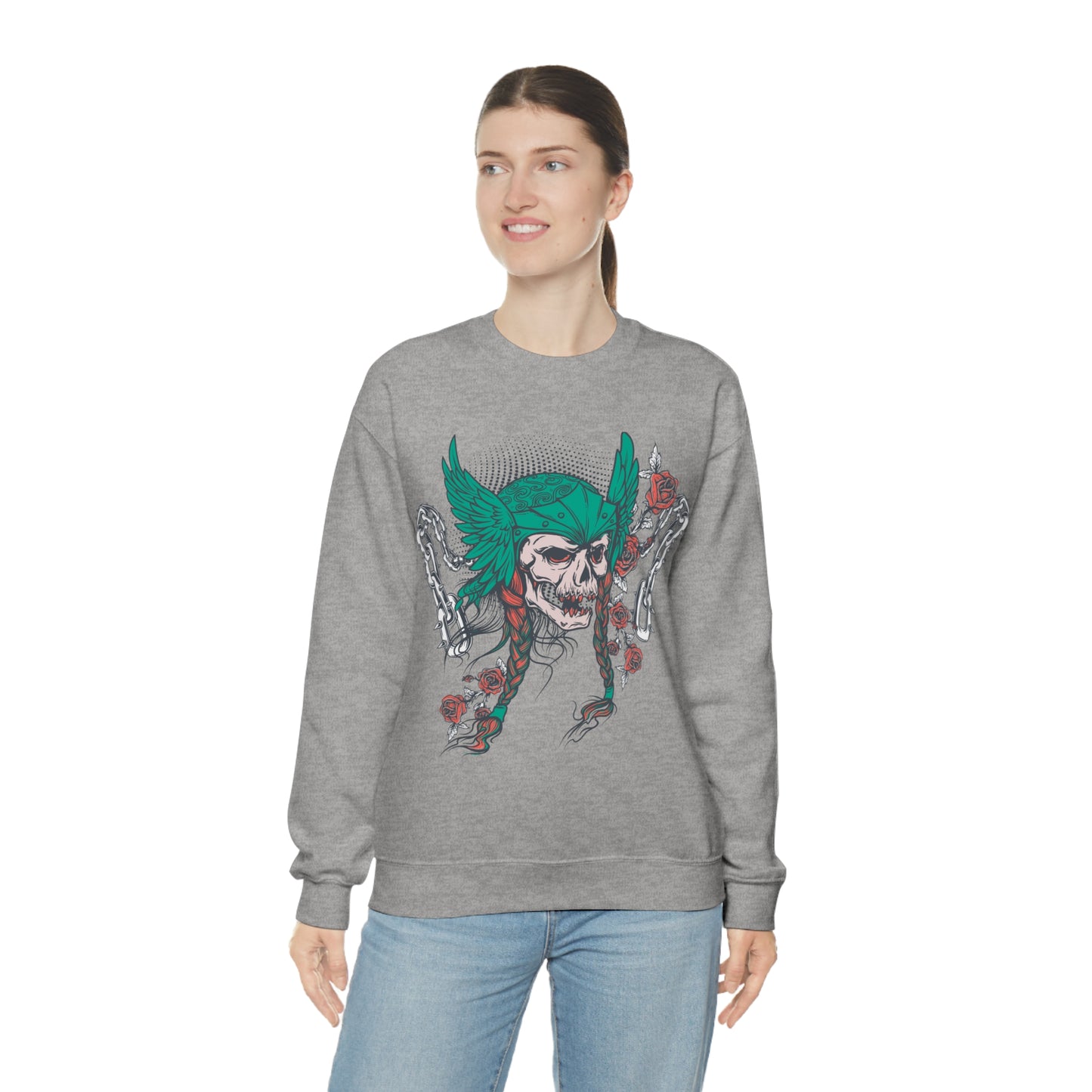 Chained Up Warrior Crewneck Sweatshirt