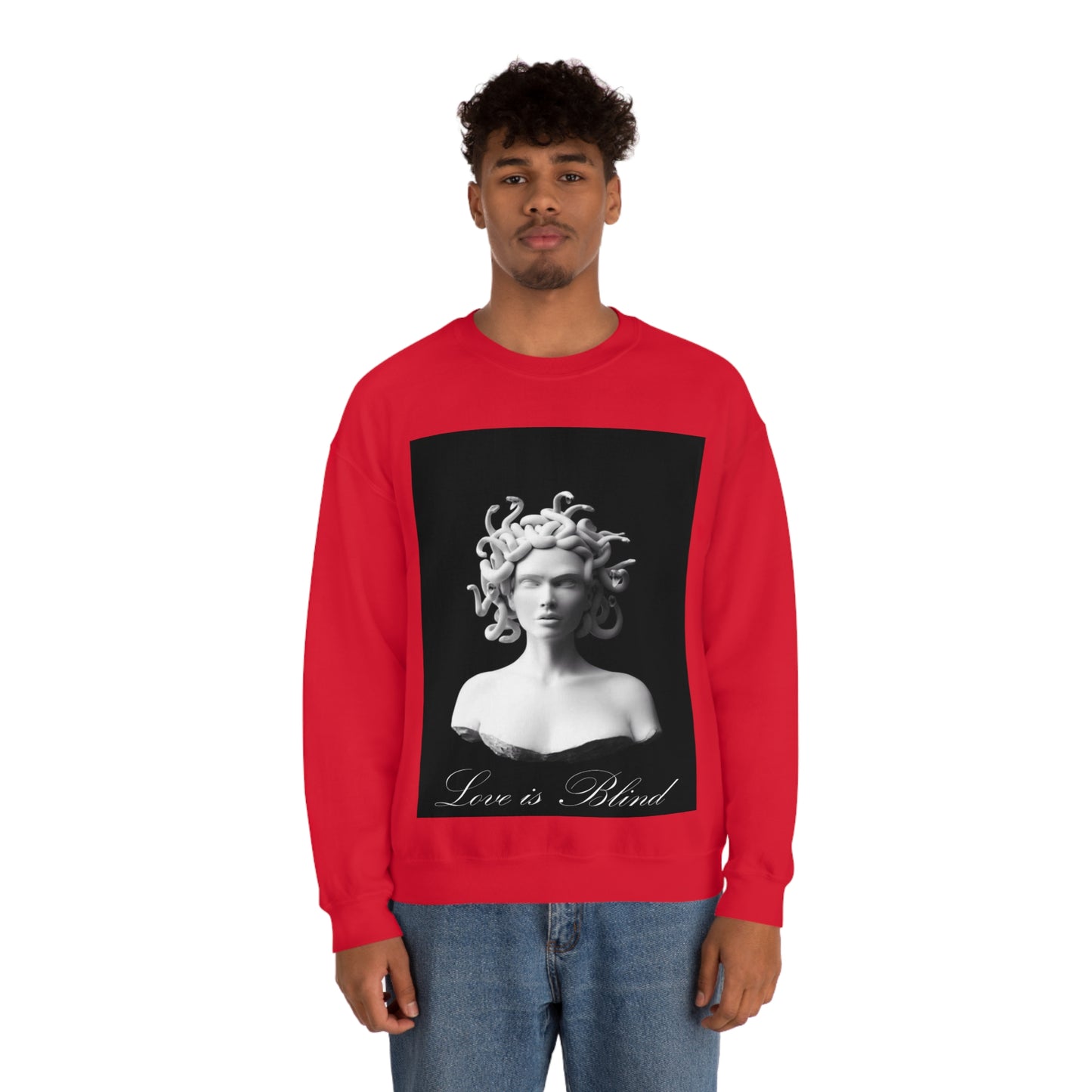 Love Is Blind Medusa Crewneck Sweatshirt