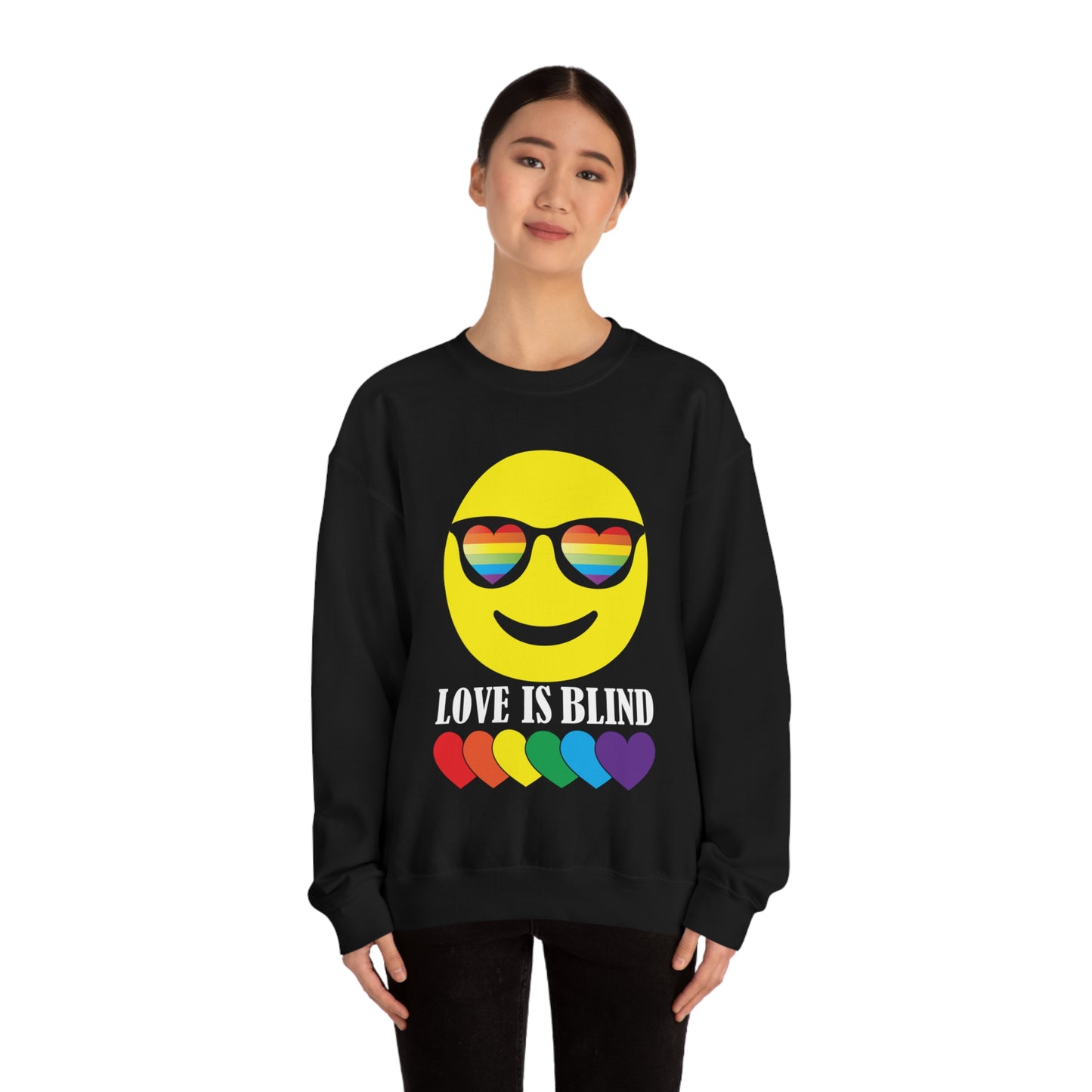 LOVE IS BLIND Crewneck Sweatshirt