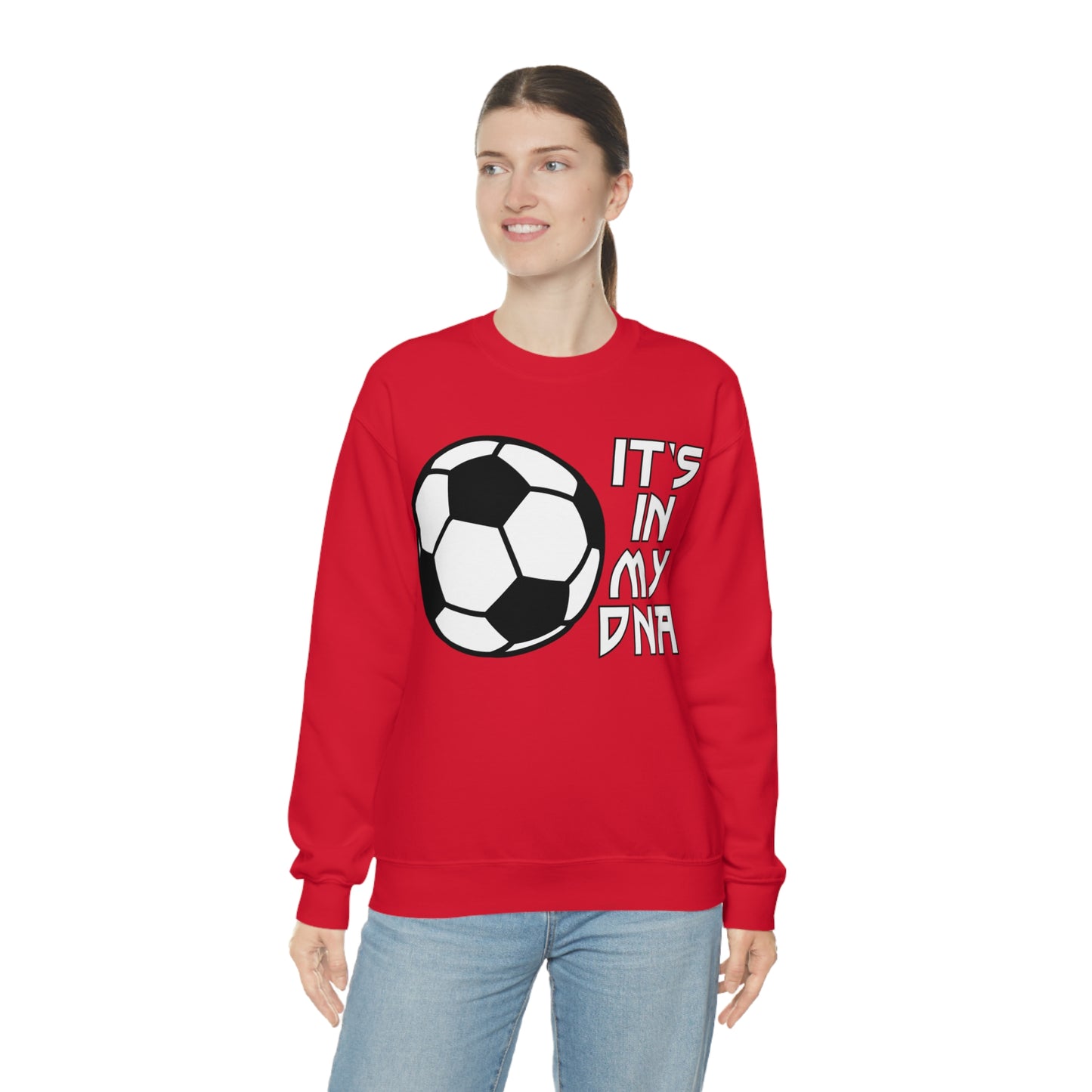 Soccer is in my DNA Crewneck Sweatshirt