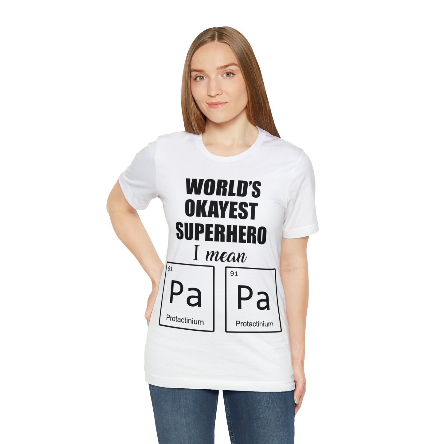 World Okayest Superhero T-Shirt