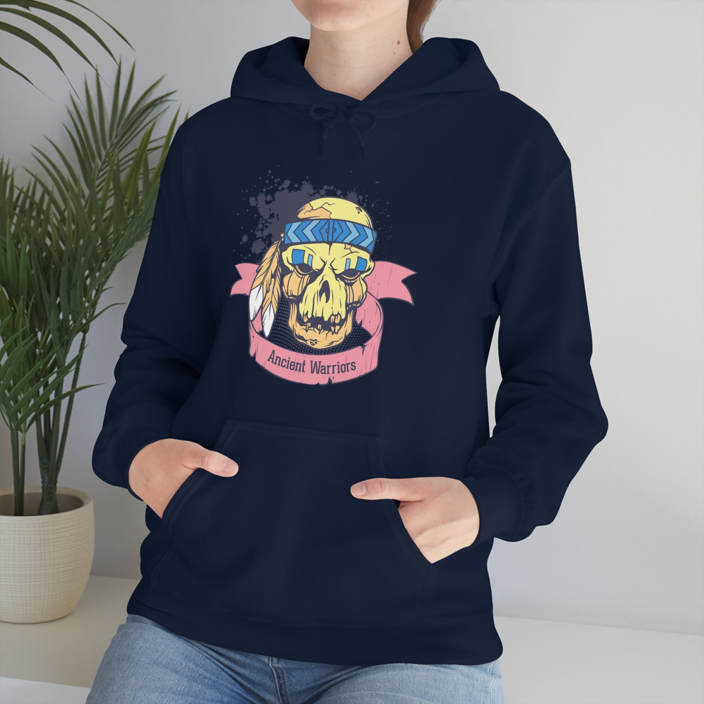 Ancient Warrior Skull Chief Hoodie