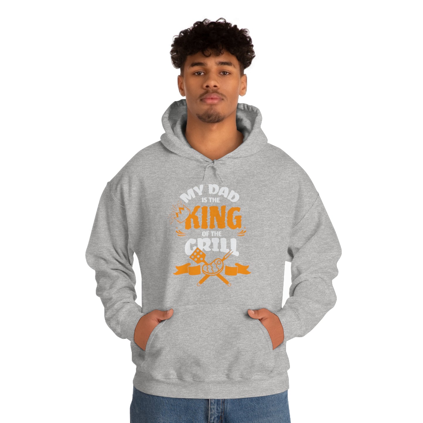 My Dad Is King Of The Grill Hoodie