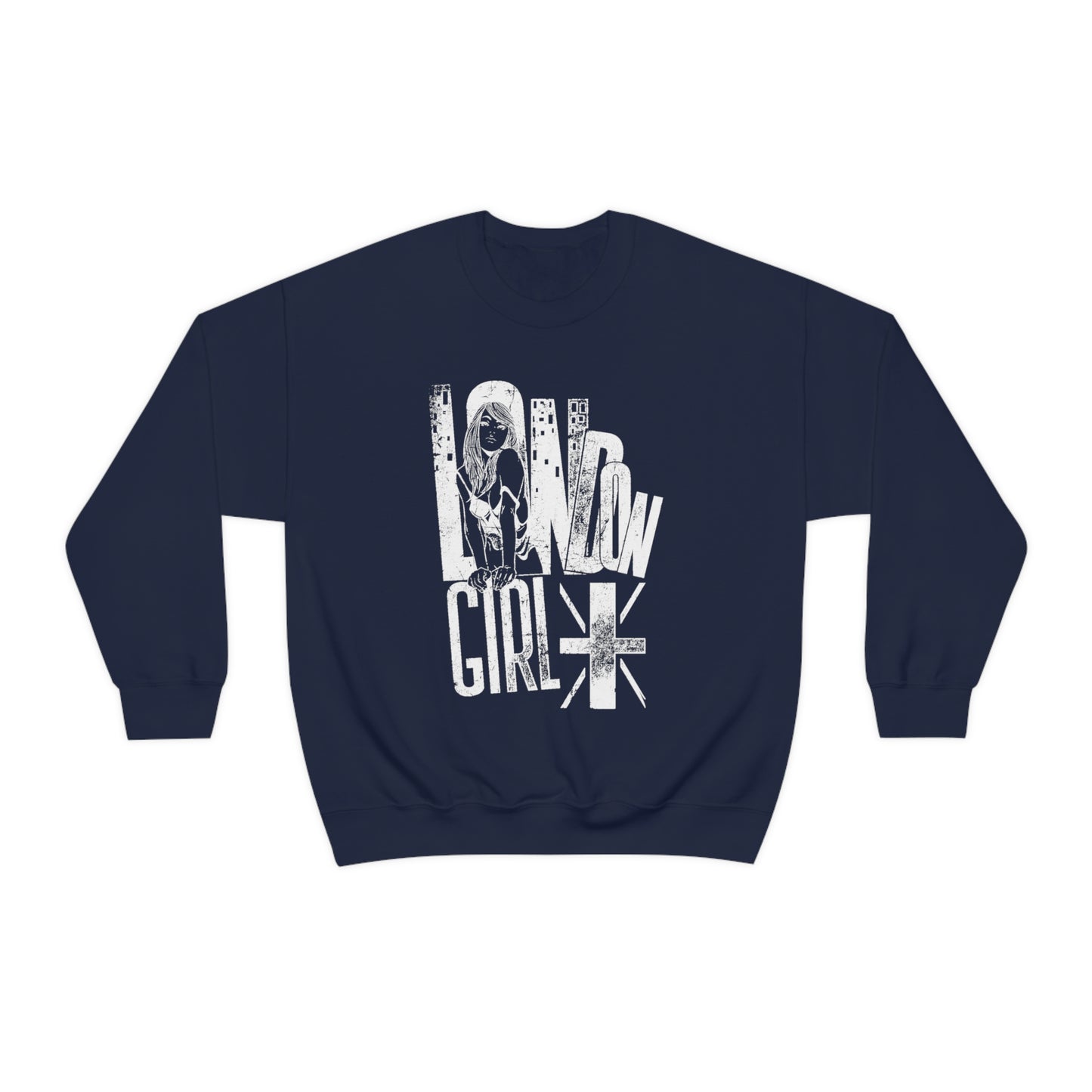 London Girl Crewneck Sweatshirt