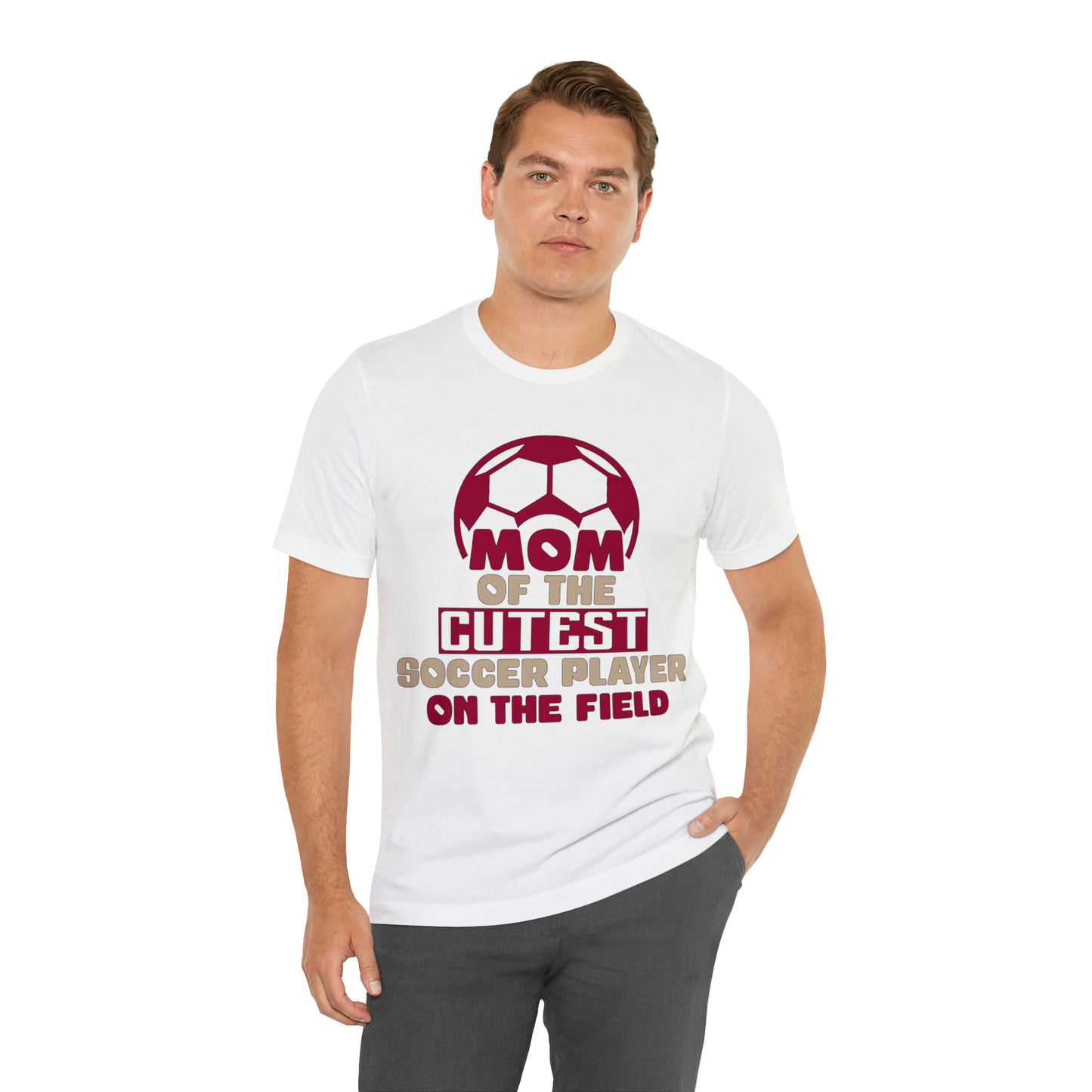 Mom of cutest soccer player T-Shirt