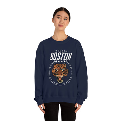 Boston Freedom Tiger Crewneck Sweatshirt