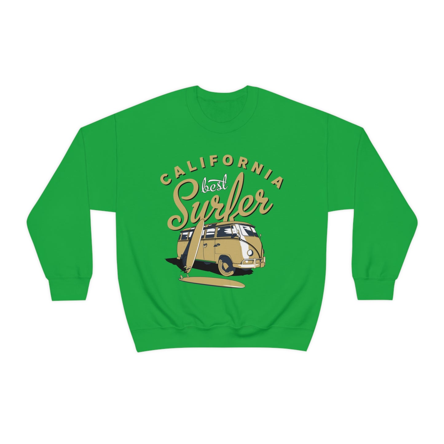 California-Best surfer Crewneck Sweatshirt